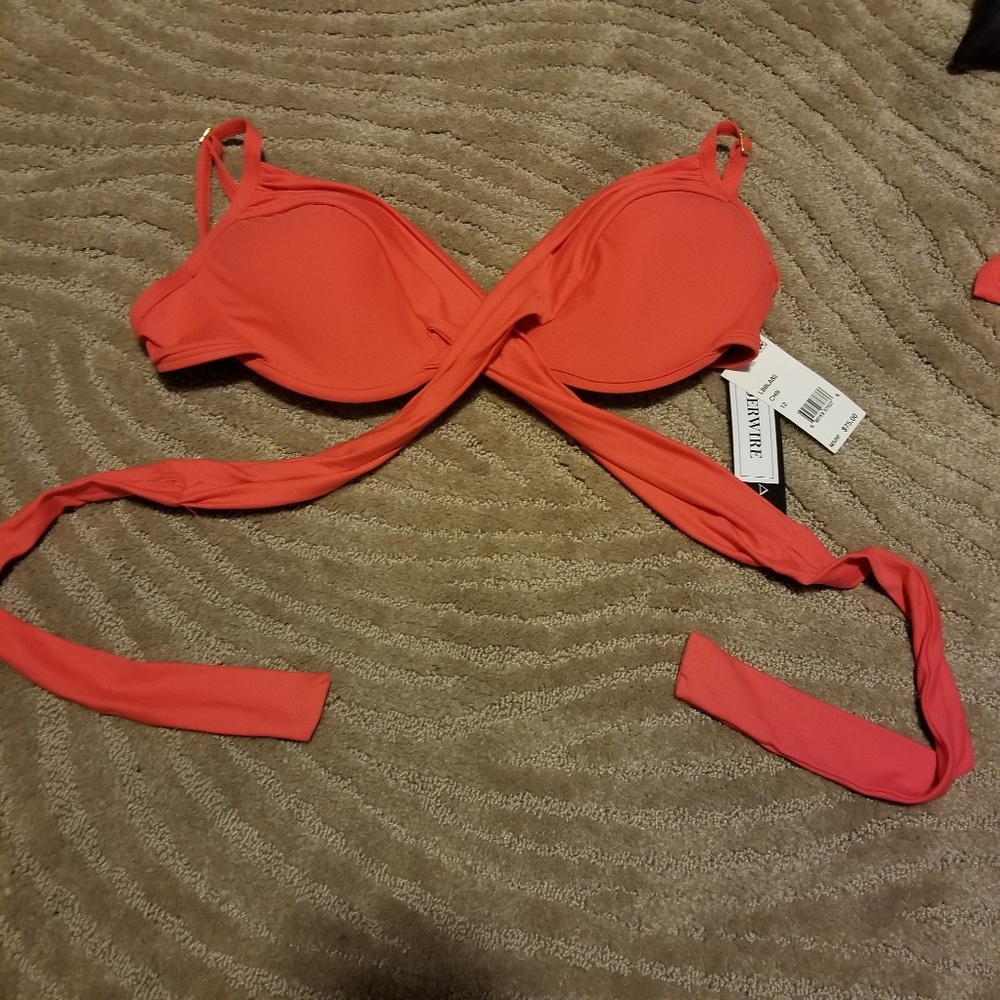 La Blanca bikini top size 12 and size 10